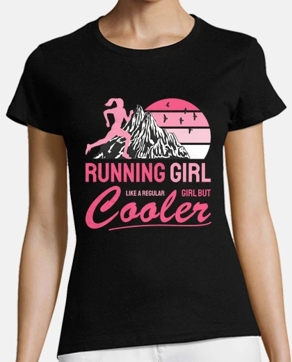 Playera corredor de pista más fresco de niña co