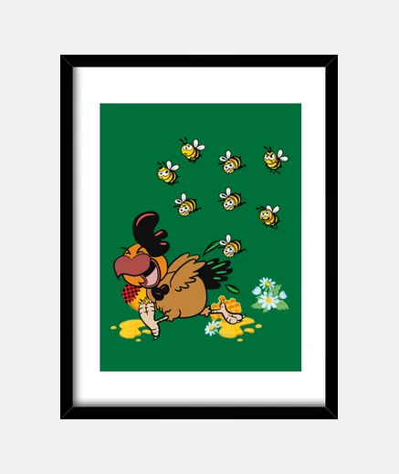 Quadro corri le api