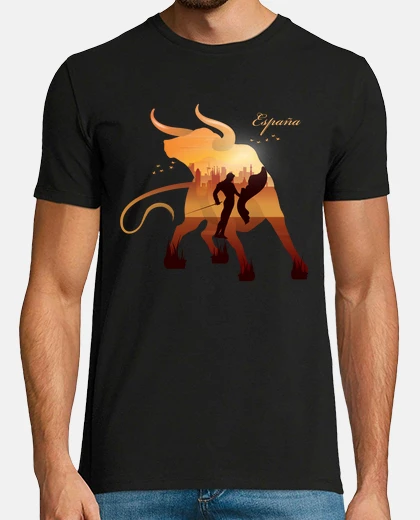 Camiseta corrida espana toro muleta torero españa país vasco
