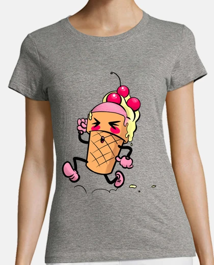 T-shirt corridore gelato