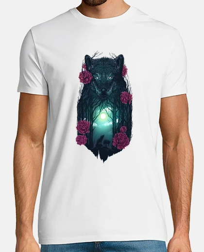 Camiseta corriendo con los lobos