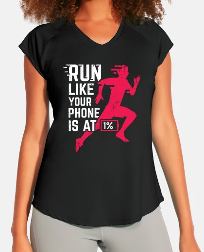 Camiseta corriendo maratón regalo de corredor de