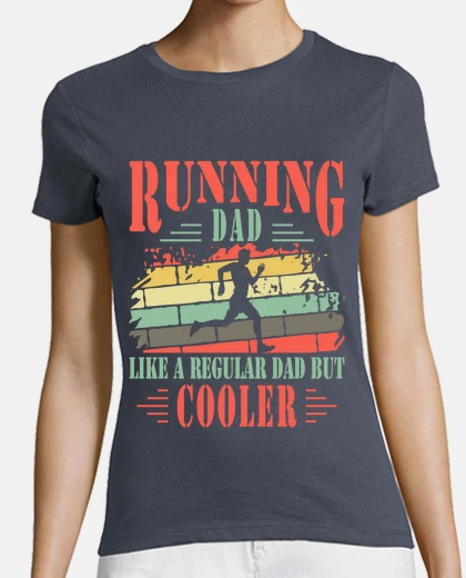 Playera Corriendo papá más fresco corredor padr