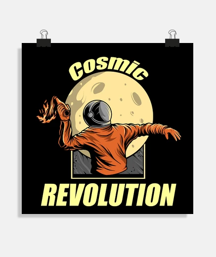 Poster Cosmic revolution