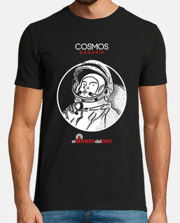 Cosmos Gagarin Negro MC para fondo oscuro