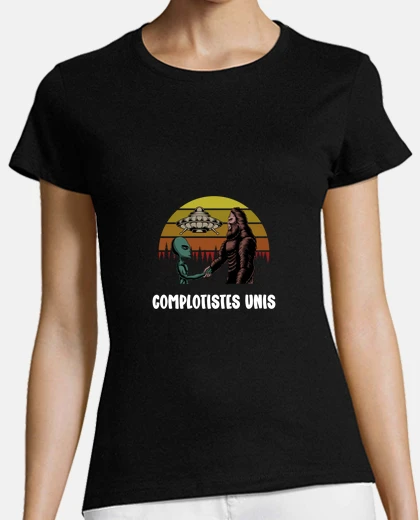 T-shirt cospiratori uniti