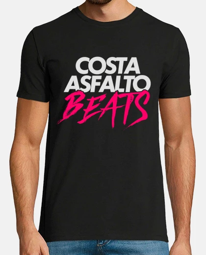 T-shirt costa d'asfalto grandi battiti