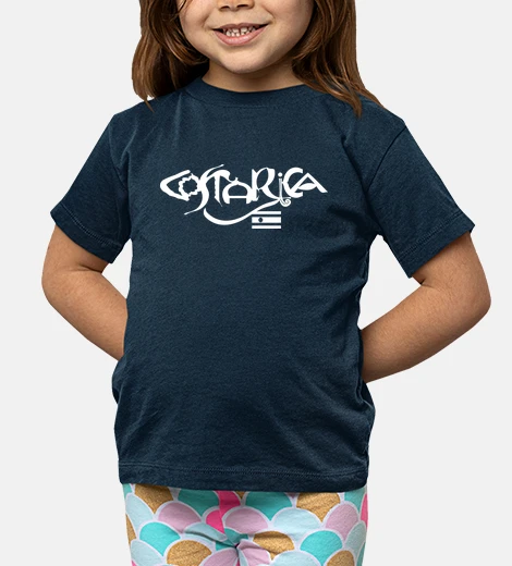 Ropa costarica costa rica texto escudo bl