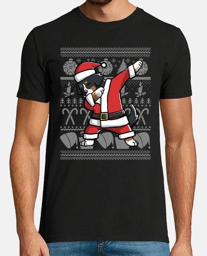 Tee-shirt costume bernois mountain dab de noël