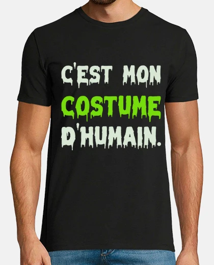 Tee-shirt Costume humain