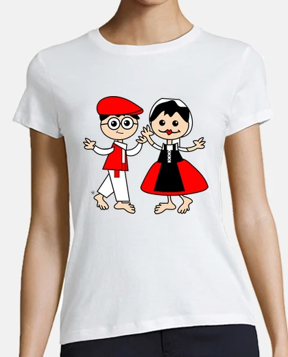 T-shirt costume regionale