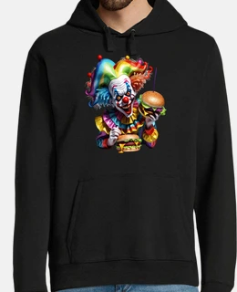 costume da clown spaventoso malvagio ar