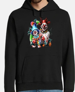 costume da clown spaventoso malvagio ar
