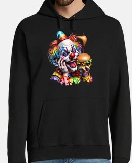 costume da clown spaventoso malvagio ar