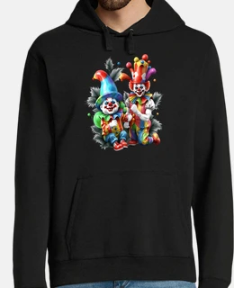 costume da clown spaventoso malvagio ar