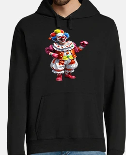 costume da clown spaventoso malvagio ar