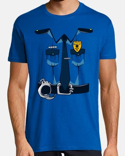 costume de police h all carnaval Oween