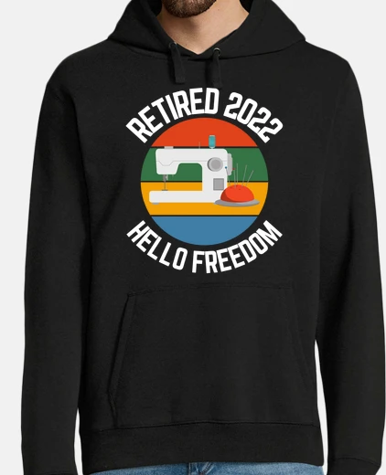 Sudadera costura jubilada 2022 hola libertad alc