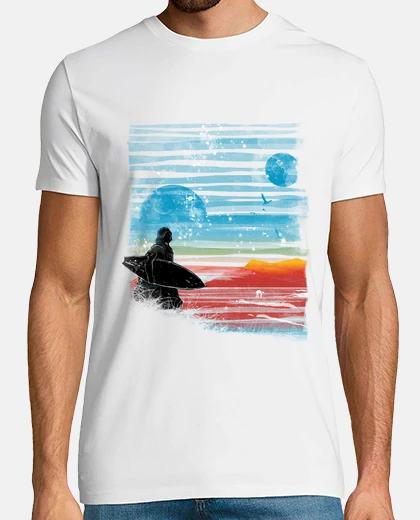 Tee-shirt côté obscur de la plage
