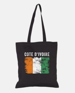 Cote dIvoire Flag Vintage Ivorian Flag