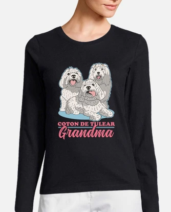 Coton de tulear grandma dog owner t shirt tostadora