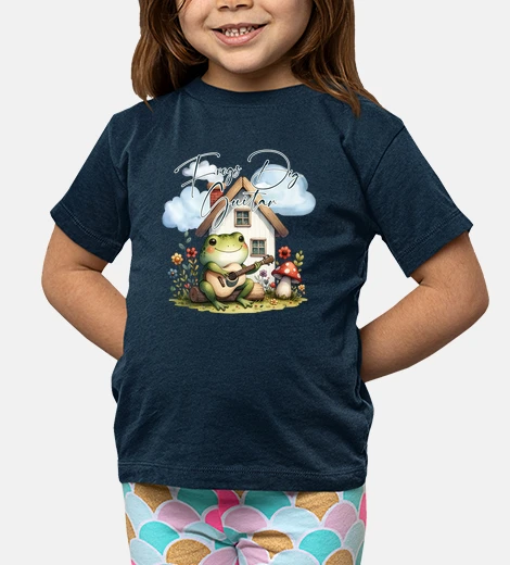 Abbigliamento cottagecore chitarra suonando design ra