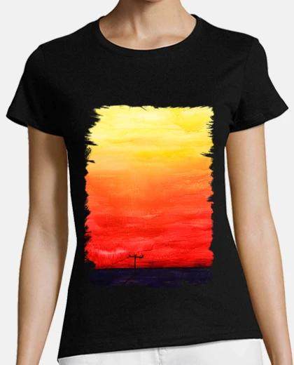 Tee-shirt coucher du soleil