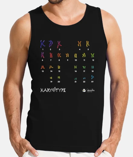 Tee-shirt couleur caryotype man ♂