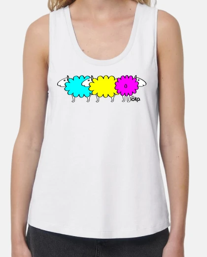 Tee-shirt couleurs de moutons