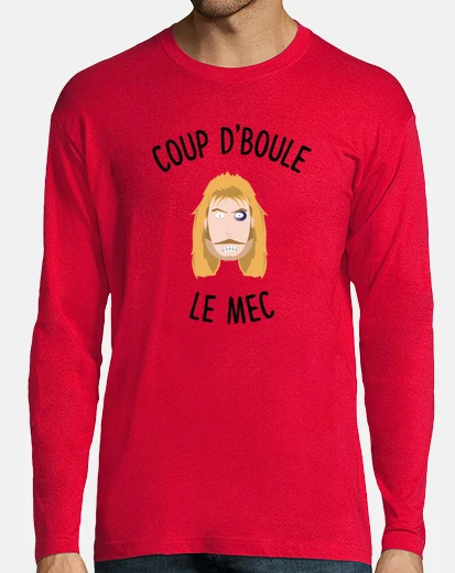 Tee-shirt Coup d'boule le mec françois l'embrouill