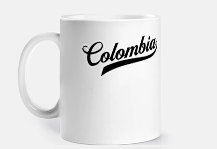Mug coupe de colombie d&#39;amérique latine