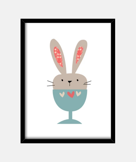 Cadre coupe de lapin