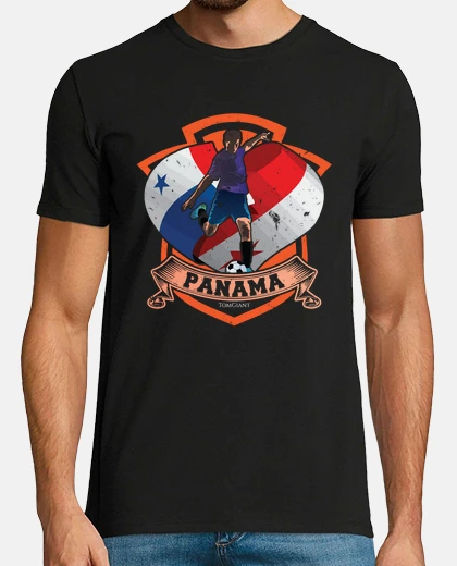 Tee-shirt coupe du monde de football panama panaméens football sports d'équipe footballeur cadeau de rugby