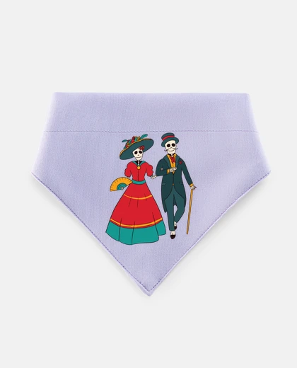Mascotas couple skeleton dias de los muertos grandfather mother
