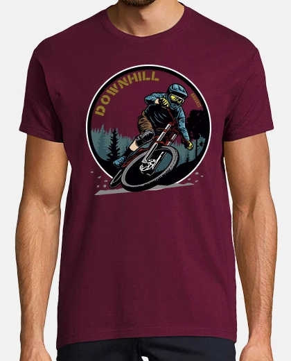 Tee-shirt coureur de descente