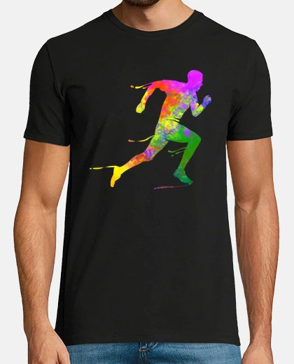 Tee-shirt coureur de semi-marathon sprint triathlète finisseur
