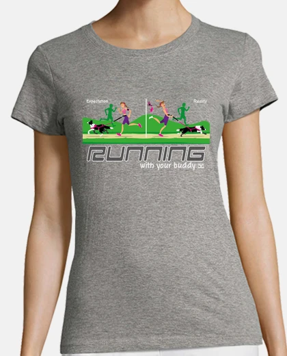 Tee-shirt courir avec votre copain