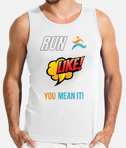 Tee-shirt courir comme tu le penses