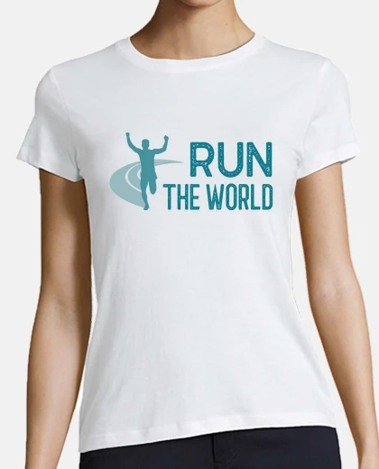 Tee-shirt courir le marathonien du monde