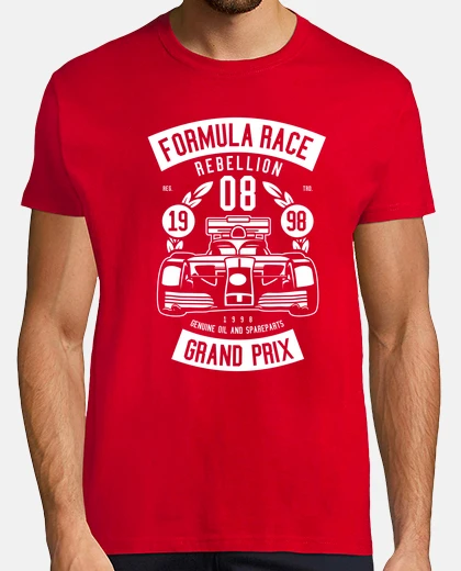 Tee-shirt course de formule