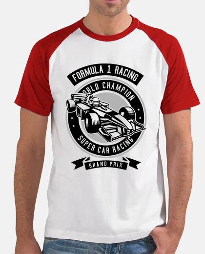 Tee-shirt course de formule 1