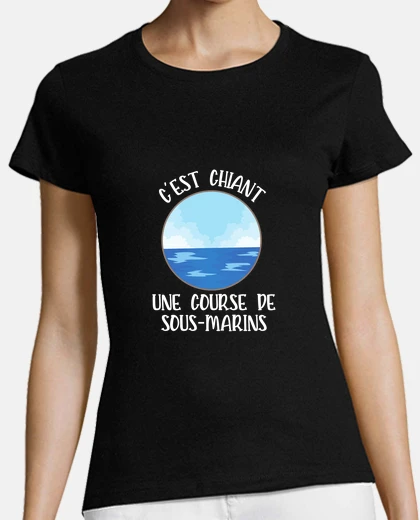 Tee-shirt course de sous marins