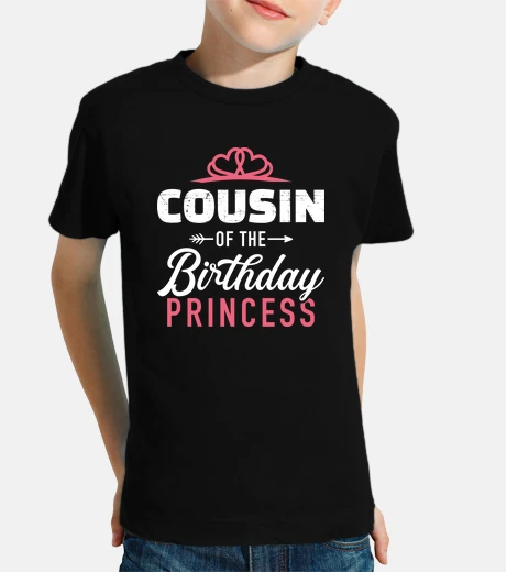 Kids cousin of the birthday princess girl