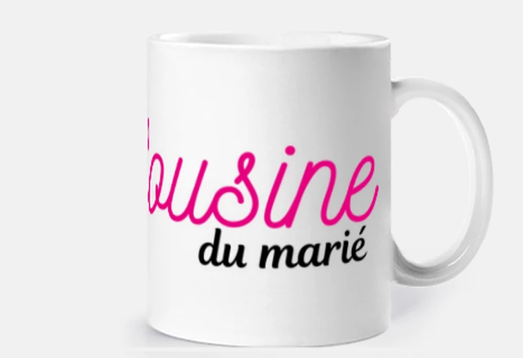 Mug cousine du marié
