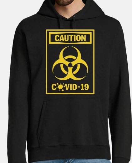 Sudadera Covid-19 - Caution