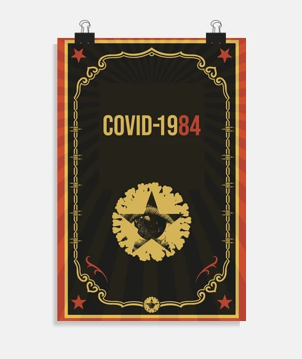 Póster COVID-1984