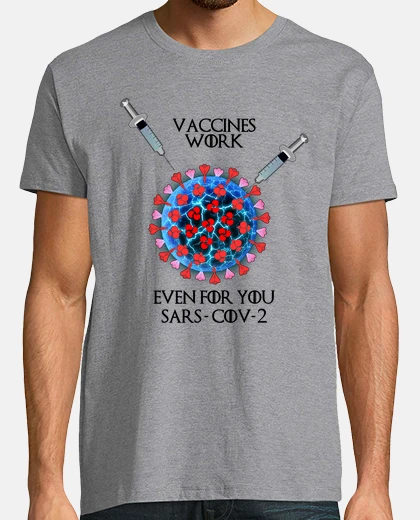 T-shirt covid che esplode sfondo chiaro inglese hmc