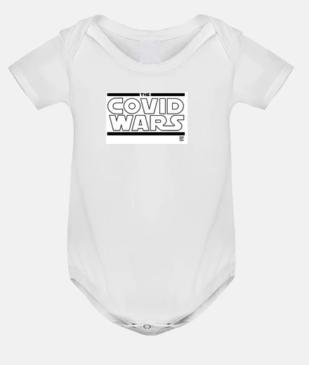 Vêtements covid wars body, bébé, blanc