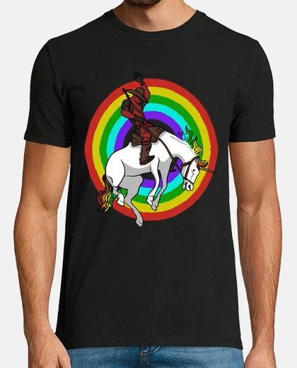 Tee-shirt cow-boy et licorne
