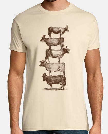 T-shirt cow cow dado t-shirt